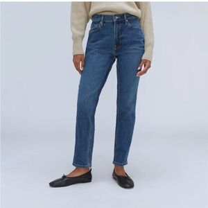 Everlane The Cheeky Medium Wash Slim Leg Cropped Jean Sz 31